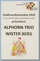 Bild Alphorn-Trio Wister Berg